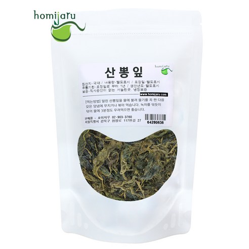호미자루 산뽕잎 자연산 국내산 100g, 1개