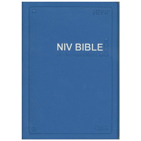 NIV Bible(블루)(특소)(색인)(영문), 아가페