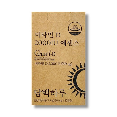 담백하루 DSM 비타민D 2000IU 에센스 3.9g