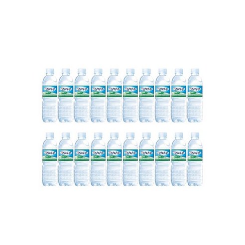 제주삼다수 제주 삼다수 500ml 20입 유/무라벨 랜덤발송