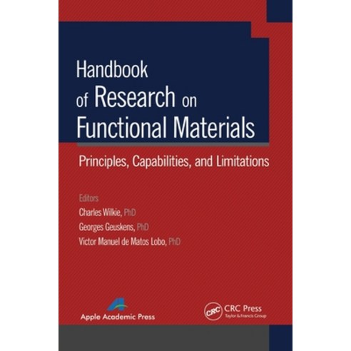 (영문도서) Handbook of Research on Functional Materials: Principles Capabilities and Limitations Paperback, Apple Academic Press