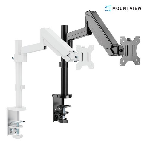 좁은 책상, 답답한 시야? 마운트뷰 모니터 암으로 넓고 편안한 나만의 공간을!