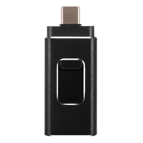 USB 스틱 USB 3.0 USB 플래시 드라이브 3 in 1 Pendrive USB C 플래시 드라이브 안드로이드 / 태블릿 / PC 용, 검정, 32g.