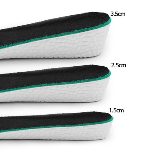 편안하고 스타일리시한 보행을 위한 1+1 메모리폼 키높이 깔창