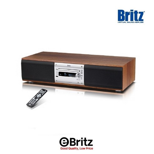 브리츠 BZ-T8700 고급형 블루투스 앤틱 오디오 CD플레이어 라디오 eBritz