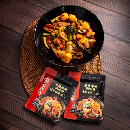 하이디라오 마라샹궈 소스, 550g, 1개