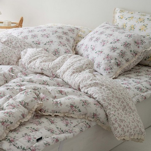 송화침장 인데코 샬롯 모달 차렵 이불, 신혼 생활의 완벽한 동반자 헤지스이불