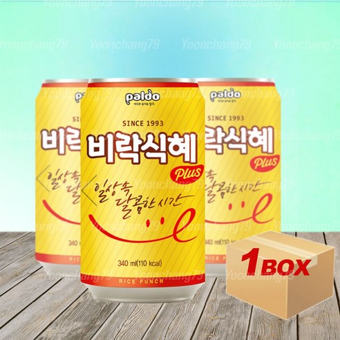 팔도 비락 식혜, 340ml, 30개