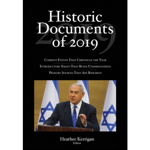 Historic Documents of 2019 Hardcover, CQ Press, English, 9781544384665