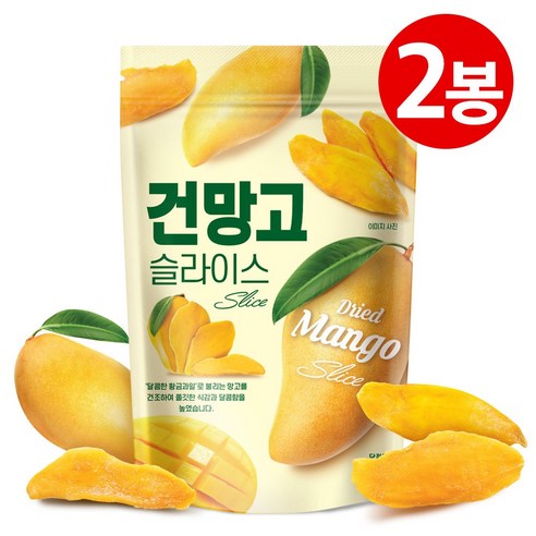 건망고슬라이스250gX2봉, 250g, 2개