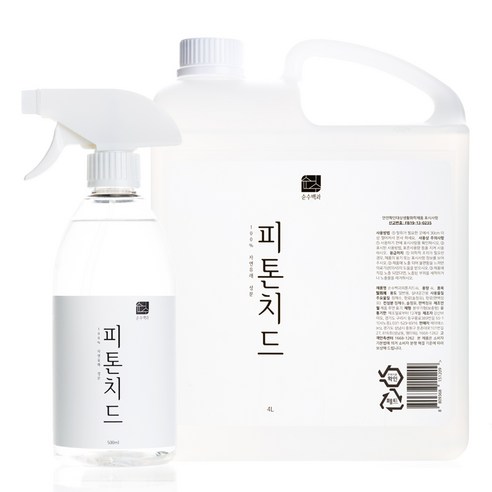 순수백과 탈취제 피톤치드 4L + 500ml, 1개, 4.5L