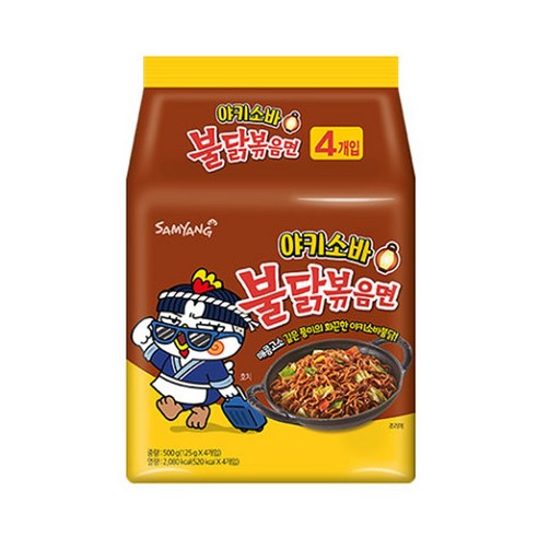 삼양 야끼소바 불닭볶음면 125g 봉지라면, 6개 핵불닭볶음면 Best Top5