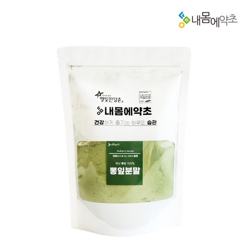 내몸에약초 뽕잎 분말 가루 400g, 2개
