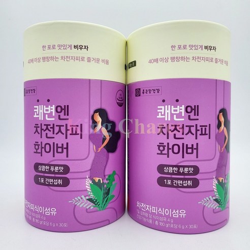 종근당건강 쾌변엔 차전자피 화이버 6g x 30포, 8g, 40개