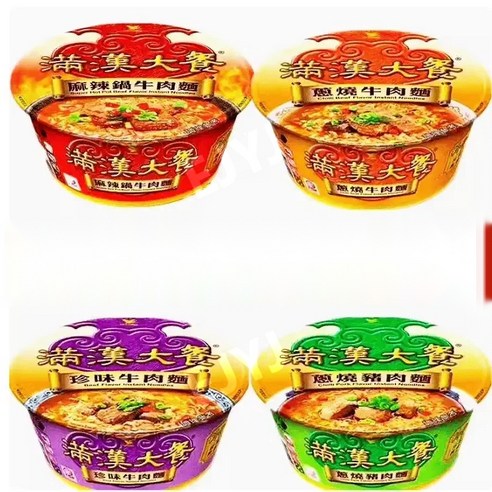 깊고 진한 국물로 즐기는 대만 미식 여행, 만한대찬 우육면