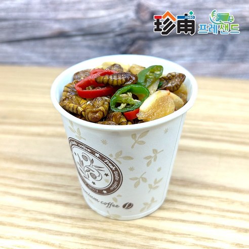 건강하고 맛있는 추억의 간식: 무염 무첨가 냉동 번데기