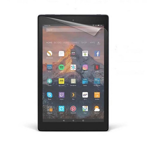 Amazon 아마존 투명 고광택 태블릿 액정 보호 필름 2 매 세트, {"고선명 2 매":"Fire HD 8 Plus 2020"}