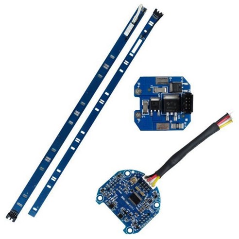 Monland Ninebot 스쿠터 ES1 ES2 ES3 ES4 36V 리튬 배터리 보호 패널 지원 통신 Es2 부품 용 BMS, 파란색