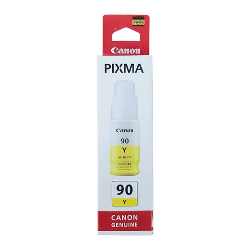 캐논 GI-90 잉크 G7090 G6090 GM2090 G7091 G5090 G6091, 노랑, 1개