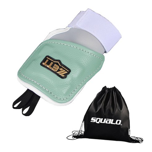 제트 손등가드 우타 BLK-45, 파스텔 민트 + SQ 가방, 1개