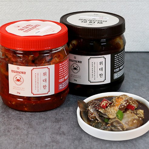 한국산 꽃게로 제조한 고급 순살 간장게장 350g, 1개 한국산 꽃게로 제조한 고급 순살 간장게장 350g, 1개