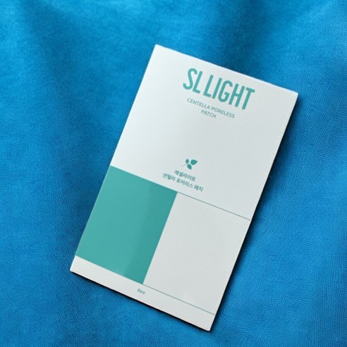 [모공케어필수템]+에셀라이트 센텔라 포어리스 나비존 패치 SLLIGHT 피부진정 수분공급 모공집중 타이트닝, 2세트, 8개입