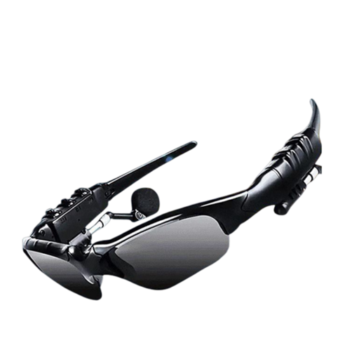 Bluetooth 블루 투스 5.0 편광 선글라스 완전 무선 블루투스 선글라스 스마트 블루투스 안경 스포츠 선글라스, 블랙