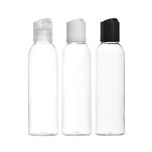 프레스캡 120ml 150ml 200ml 250ml 300ml 500ml 똑딱이캡 공병 화장품, 500ml각투명 투명캡, 1개 Best Top5