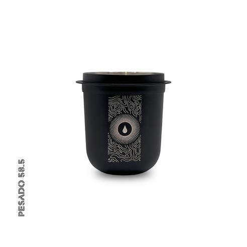 페사도 도징컵 58.5mm 블랙 리플, 1개