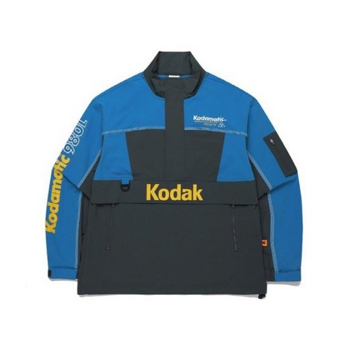 코닥바람막이 JQS K3223LJK42BLU 코다마틱 스탠넥 스트레치 아노락 자켓 BLUE