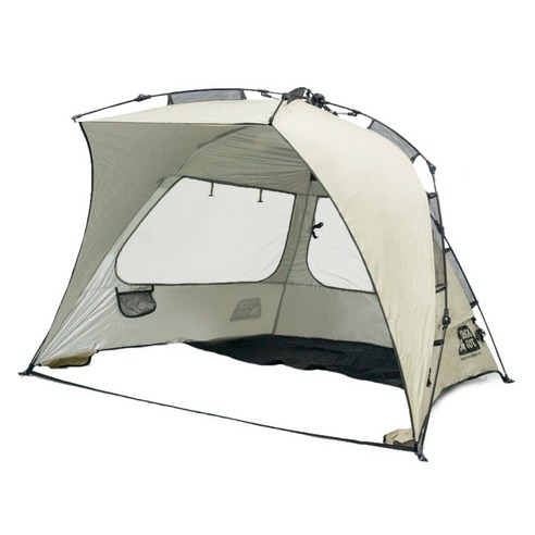 원터치쉘터 DUCKOUT 원터치 그늘막 텐트 비치 쉘터 바람막이 햇빛차단 타프 연결, 연결 옵션 타프 블랙 Best Top3