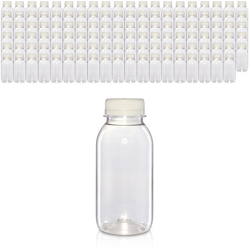 경진기업 페트병 쥬스210ml (A) 120개 35파이 흰색마개 포함