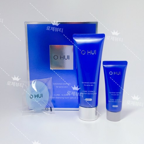 (40%할인)오휘 클리닉 사이언스 딥 메디 클렌징 폼 120ml+40ml 기획세트, 1개, 120ml
