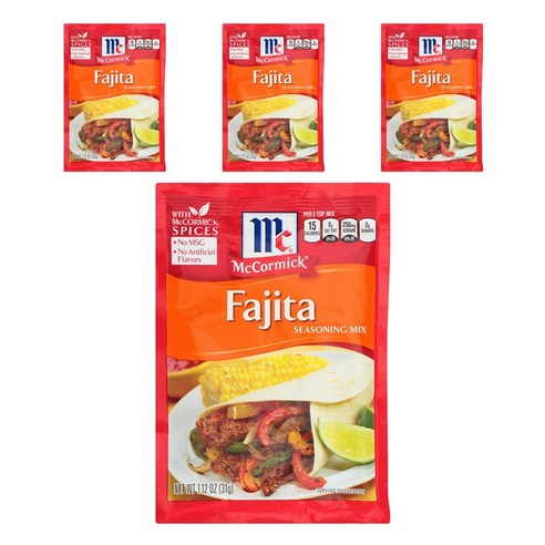 맥코믹 파히타 시즈닝 믹스, 31g, 4개