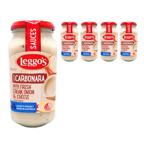 레고스 까르보나라 파스타 소스, 490g, 5개