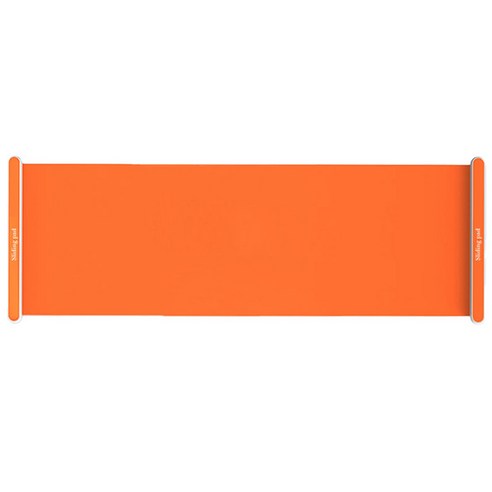 유니벤 무브코어스케이팅 요가 와이드 홈트 운동 슬라이딩 매트, 오렌지