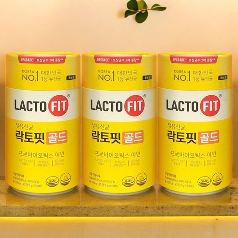 종근당건강 락토핏 생유산균 골드, 150g, 12개