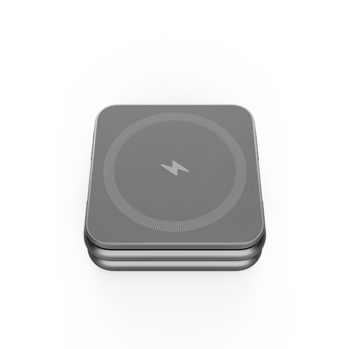 다양한 기기를 한 번에 충전할 수 있는 편리한 기능을 가지고 있는 니케 3in1 아이폰 맥세이프 애플워치 호환 에어팟 무선 충전기