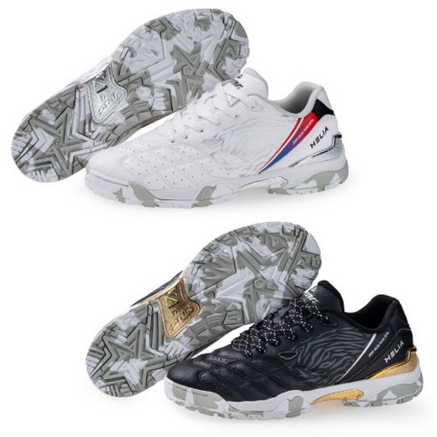 코트 위를 지배하는 우아한 움직임, 스타 족구화 헬리아 JS7100 블랙 에디션 이지플레이족구화