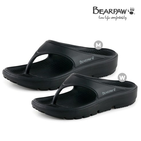 베어파우슬리퍼 [베어파우] (BEARPAW) HEAL 플리플랍 남&여 2종 택1  Best 5