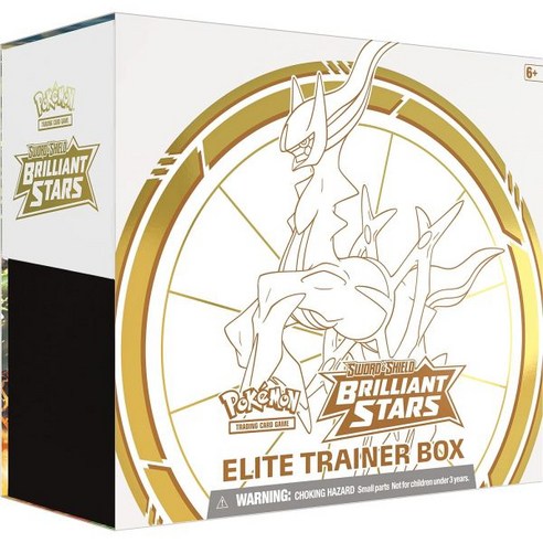 Pokemon 포켓몬 TCG 검과 방패 브릴리언트 스타 엘리트 트레이너 박스, Pokemon TCG: Sword & Shield Br, 6. Elite Trainer Boxes