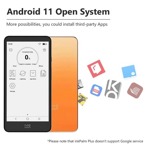 2023 모아안 플러스 전자책 리더 잉크팜 584 인치 전자 잉크 스크린 전자책 태블릿 2 64GB 안드로이드 11, 없음, 1)만 전자 책 리더  오렌지 교보문고ebook리더기 Best Top5