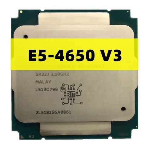 추천상품 E5-4650V3 제온 QS 버전 E5 4650V3 2.1GHZ 12 코어 30MB 4650 V3 FCLGA2011-3 105W E5-4650