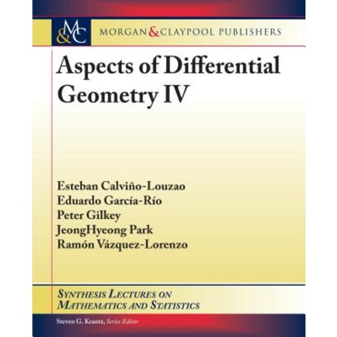 Aspects of Differential Geometry IV Paperback, Morgan & Claypool, English, 9781681735634