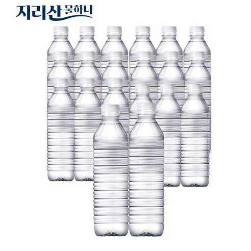 지리산 물하나 무라벨 생수 ECO, 500ml, 40개 
식품