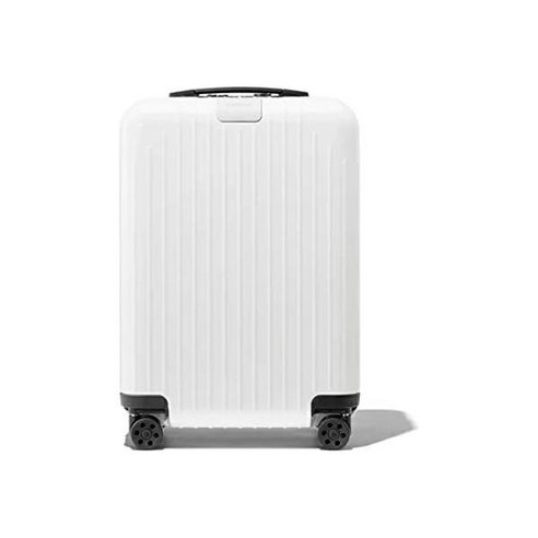 일본 리모와 캐리어 RIMOWA 82353664 White GLOSS Essential Light Cabin ESSENTIAL LITE Carryon 4 Wheels Suitca, 1개