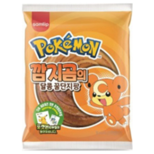 삼립 깜지곰의 달콤꿀단지팡 90g*5개, 90g, 5개