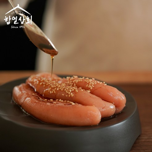 푸짐하고 바삭바삭한 강경 프리미엄 백명란젓, 식탁에 노란 맛을 더하세요!