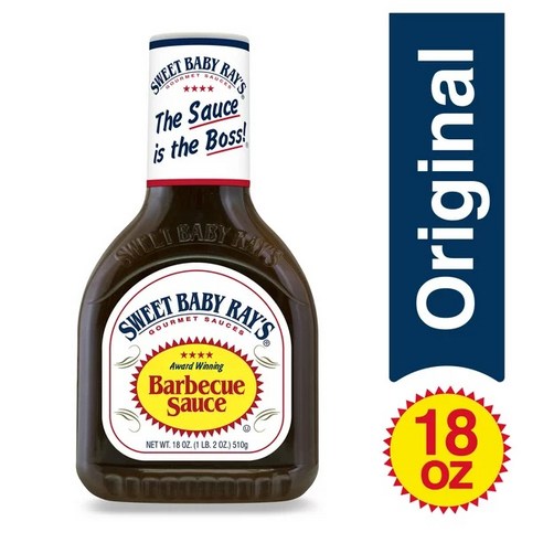 SWEETBABYRAY'S Barbecue sauce 18oz 스윗베이비레이즈 바베큐소스 510g, 1개