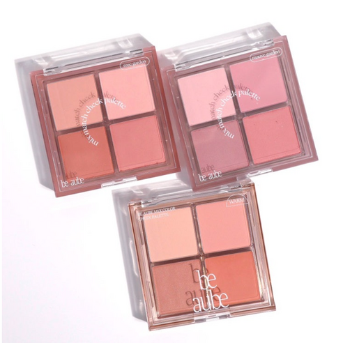 비오브 믹스매치 치크 팔레트 리뷰 – 05 샌드베이지 비오브